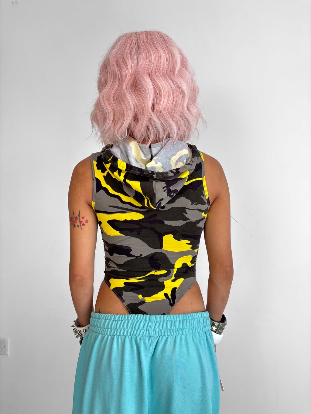 Camo Hoodie Bodysuit